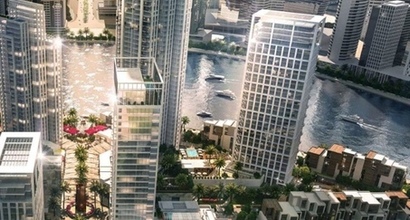 Peninsula Five. ЖИЛАЯ БАШНЯ. Роскошь в Business Bay