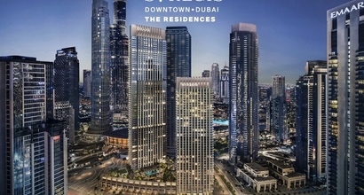 Мегакомплекс Downtown Dubai. Апартаменты 1 комнатные.