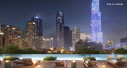 Апартаменты с 2/3 спальнями в W Dubai Downtown Residences