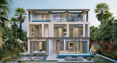 Виллы Signature Mansions с 6 спальнями в Jumeirah Golf Estates