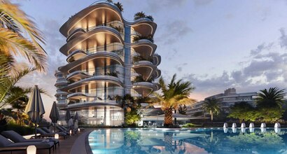 Элитные апартаменты с личным бассейном на террасе в ЖК SLS Residences The Palm