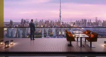 Пентхаус Sky Villa с 6 спальнями в ЖК Burj Binghatti Jacob and Co Residences