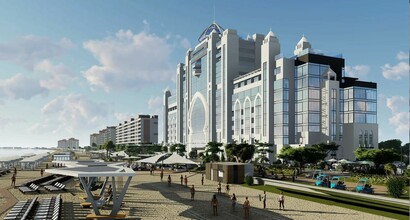 Аппартаменты с 3 спальнями в пятизвездочном отеле «Берий Палас» в Крыму