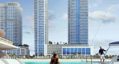 Апартаменты на берегу моря Palace Beach Residence Emaar Beachfront