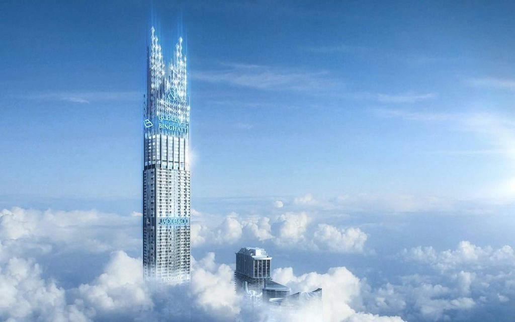 Башня Burj Binghatti Jacob - Dubai Estate PRO